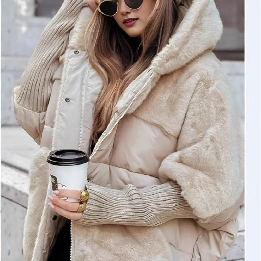 Women’s Hooded Fur Jacket