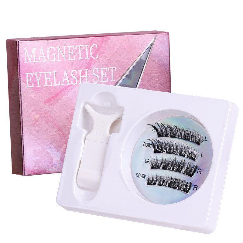 Magnetic Eyelashes with Applicators - Reusable Natural Look