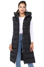 Women’s Puffer Sleeveless Hoodie
