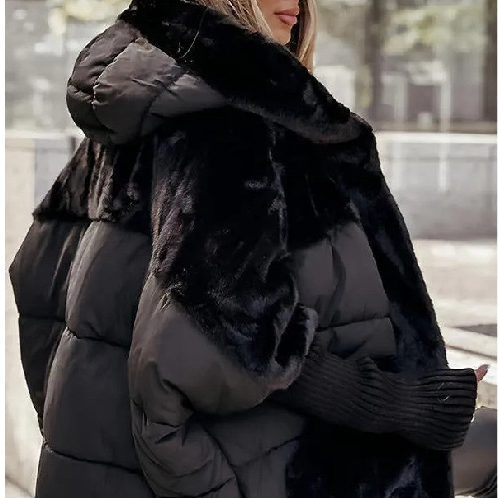 Women’s Hooded Fur Jacket