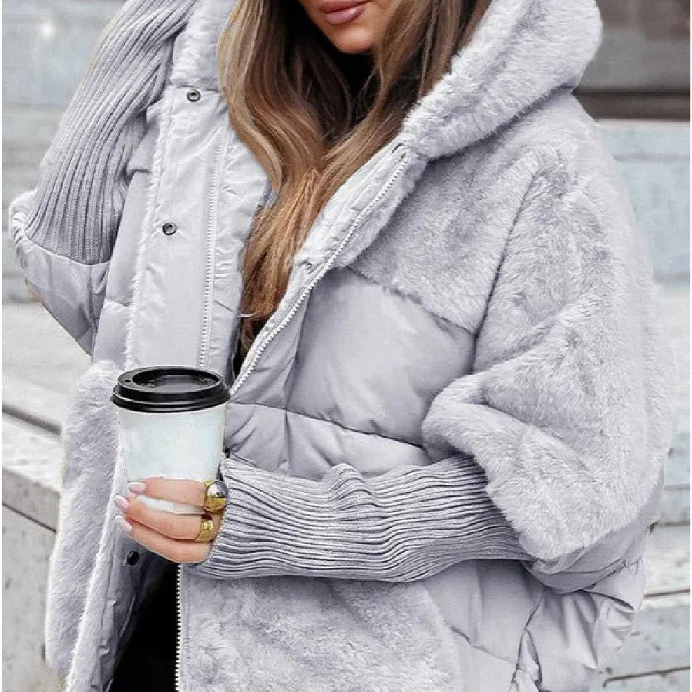 Women’s Hooded Fur Jacket